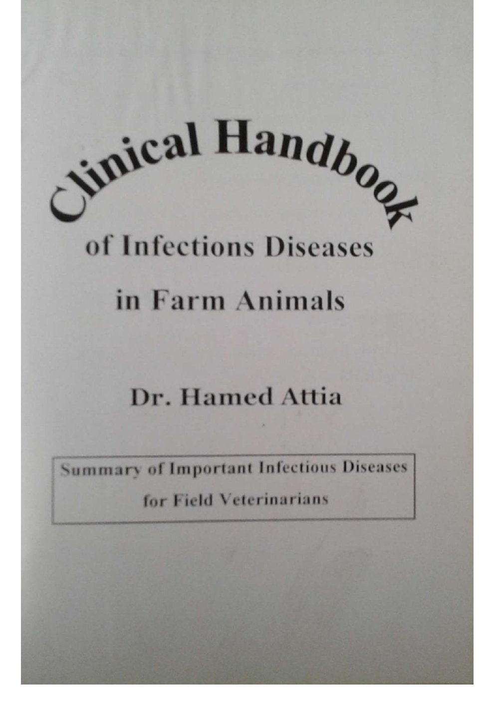 Look Inside page 2 - Clinical Handbook Of Infectious Diseases In Farm Animals