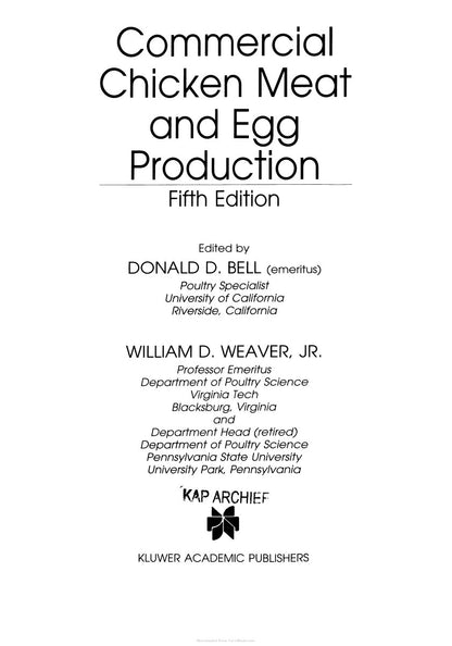Look Inside sample page 2 - Commercial Chicken Meat And Egg Production