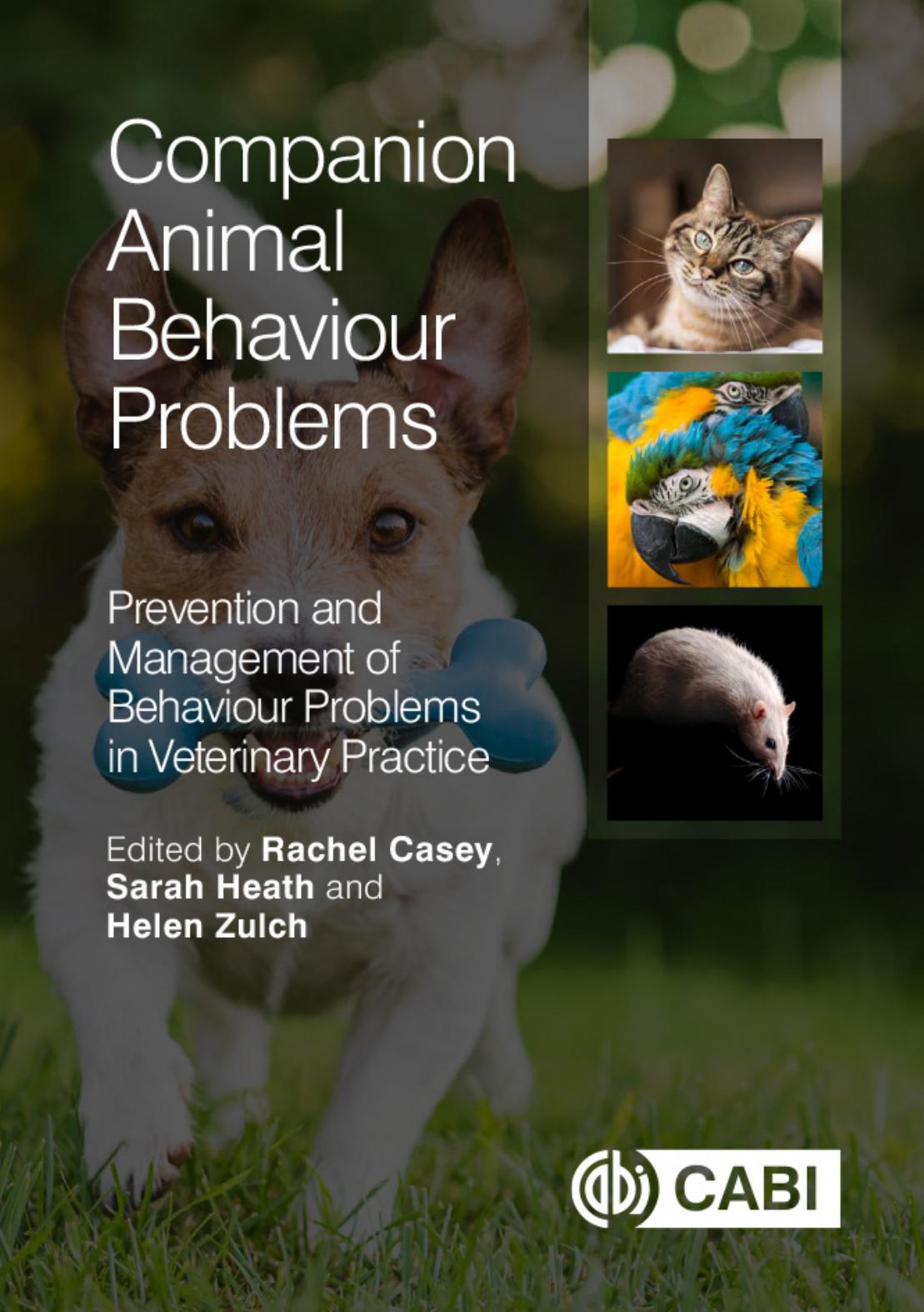 Look Inside page 1 - Companion Animal Behaviour Problems