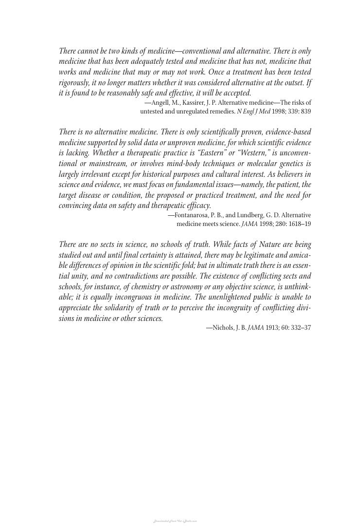 Look Inside sample page 2 - Complementary And Alternative Veterinary Medicine Considered
