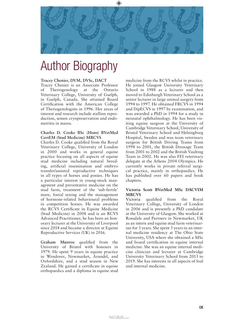 Look Inside page 10 - Concise Textbook Of Equine Clinical Practice Book 2 Reproduction And The Foal