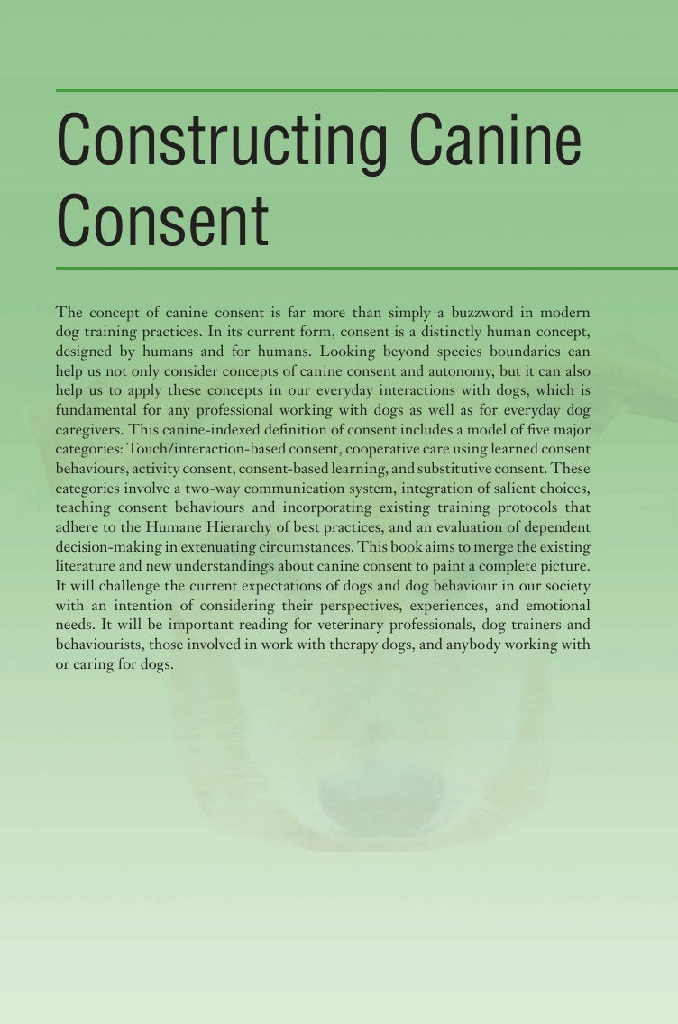 Look Inside page 2 - Constructing Canine Consent