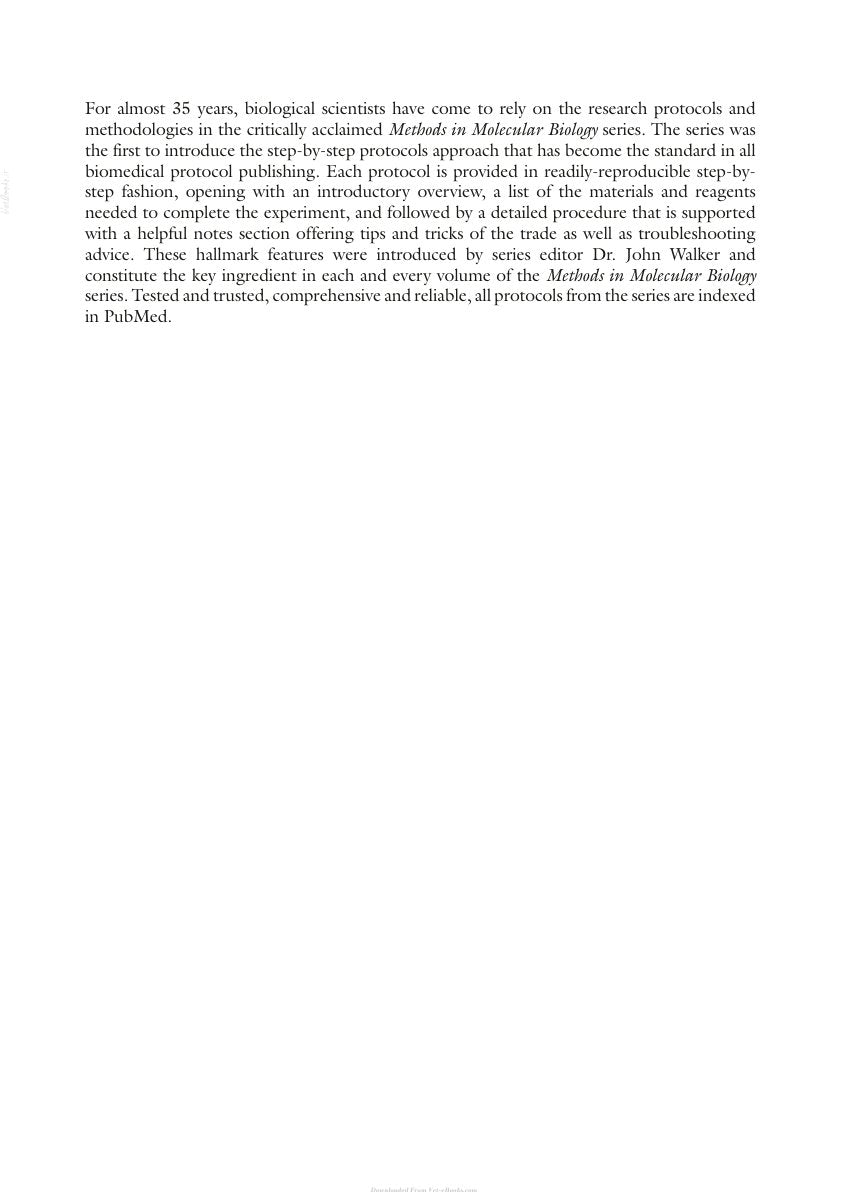 Look Inside sample page - Cryptosporidium Methods And Protocols