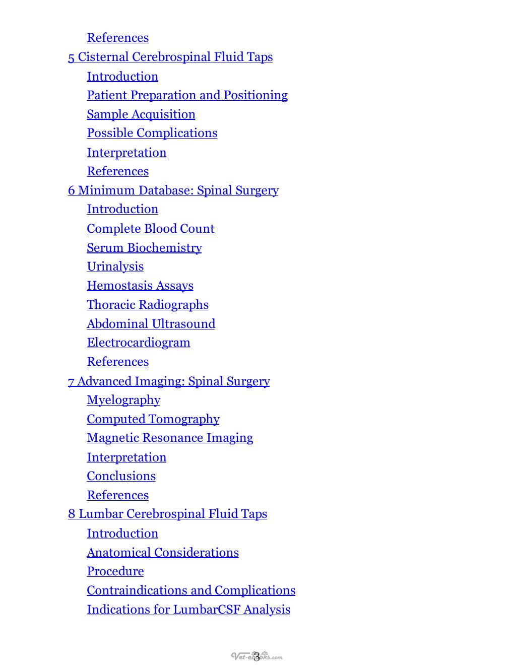 Look Inside sample page 3 - Current Techniques In Canine And Feline Neurosurgery