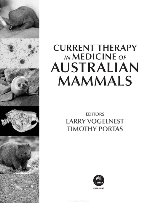 Look Inside page 2 - Current Therapy In Medicine Of Australian Mammals