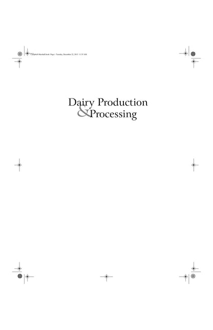 Look Inside sample page 2 - Dairy Production And Processing The Science Of Milk And Milk Products