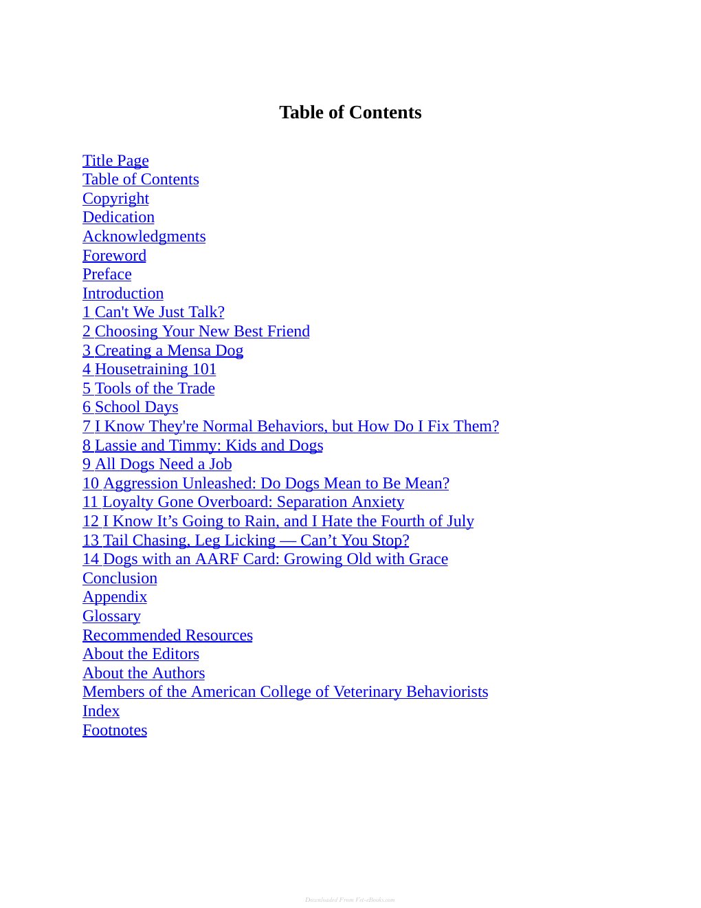 Look Inside sample page 3 - Decoding Your Dog