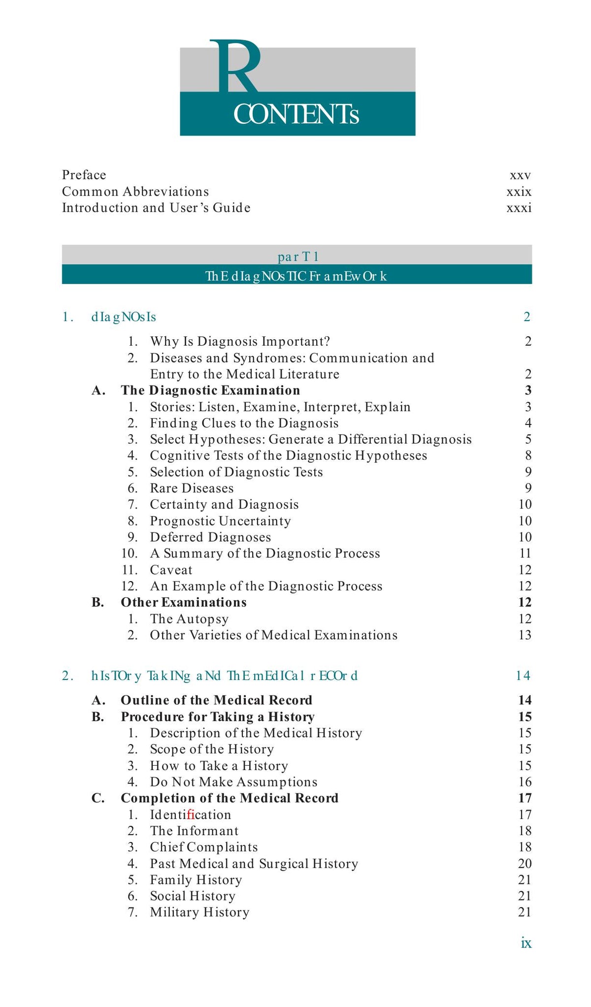 Look Inside page 11 - DeGowin's Diagnostic Examination 10th Edition