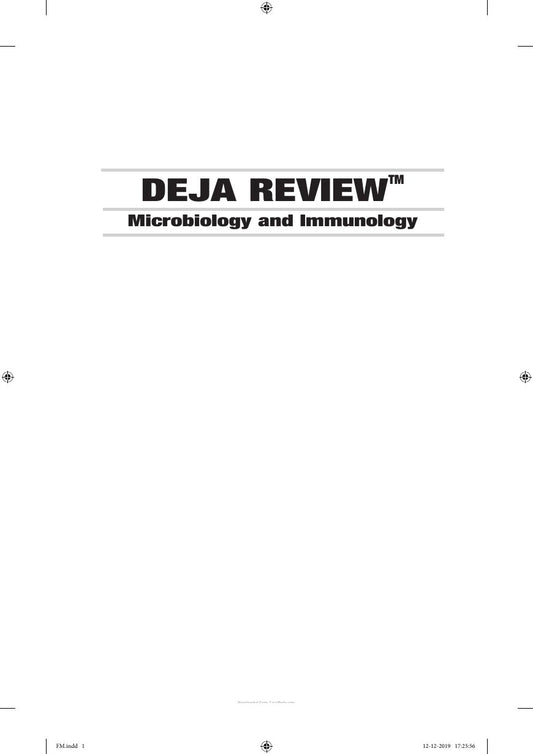 Look Inside sample page 2 - Deja Review Microbiology And Immunology 3Rd Edition