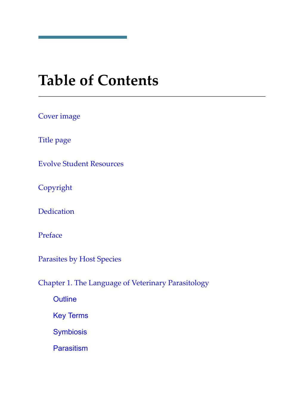 Look Inside sample page 3 - Diagnostic Parasitology For Veterinary Technicians 6Th Edition