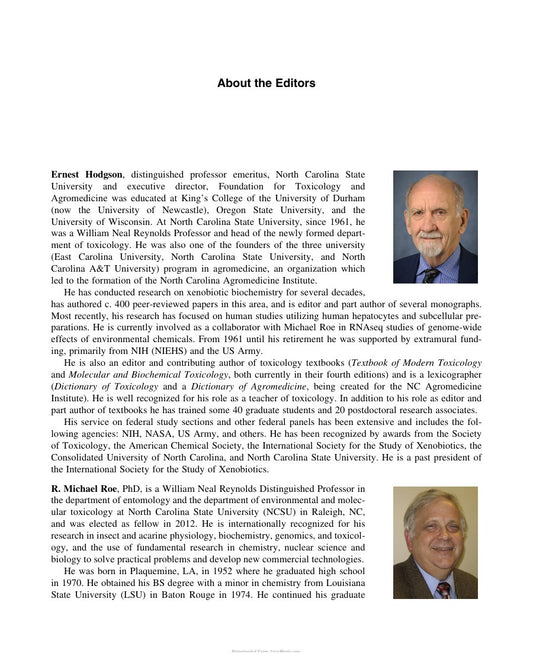 Look Inside page 5 - Dictionary Of Toxicology 3rd Edition