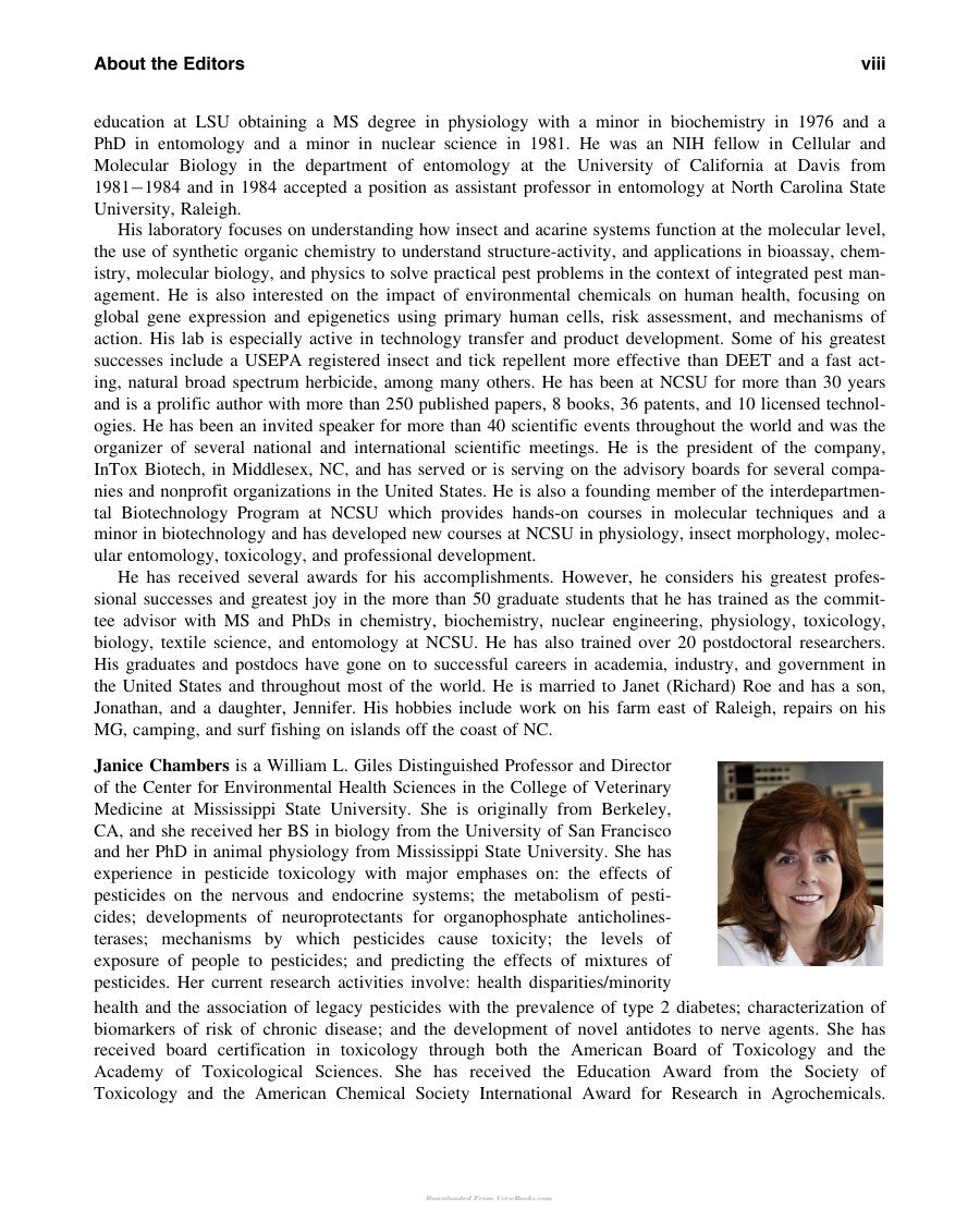 Look Inside page 6 - Dictionary Of Toxicology 3rd Edition