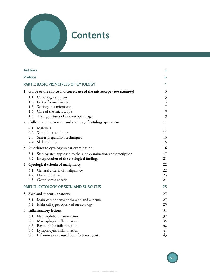 Look Inside page 8 - Differential Diagnosis In Small Animal Cytology