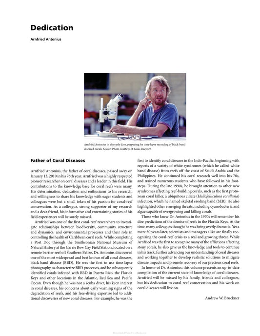 Look Inside page 4 - Diseases Of Coral