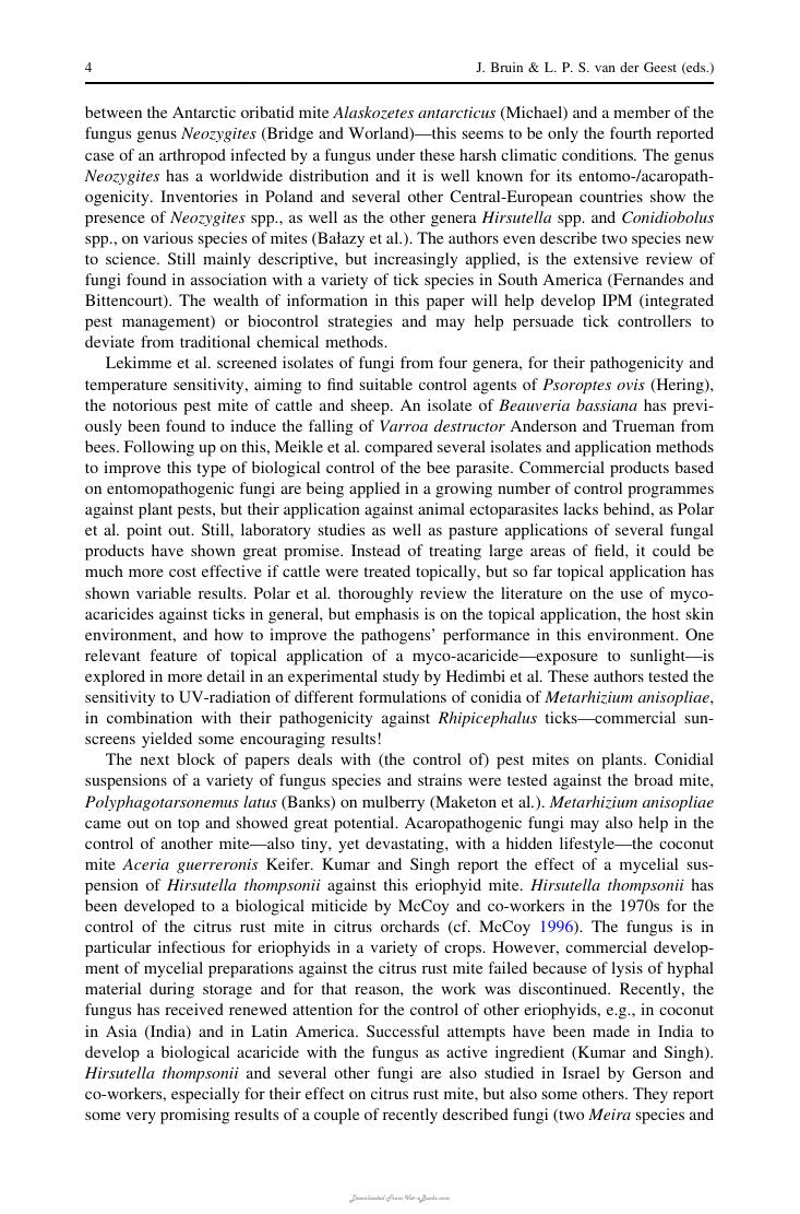 Look Inside page 10 - Diseases Of Mites And Ticks