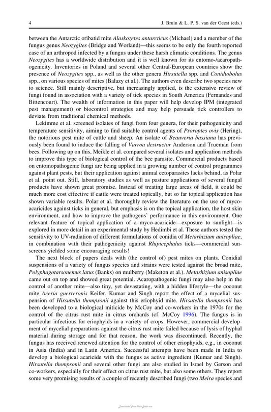 Look Inside page 10 - Diseases Of Mites And Ticks