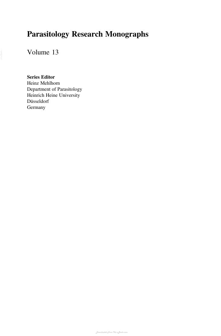 Look Inside sample page 2 - Dog Parasites Endangering Human Health