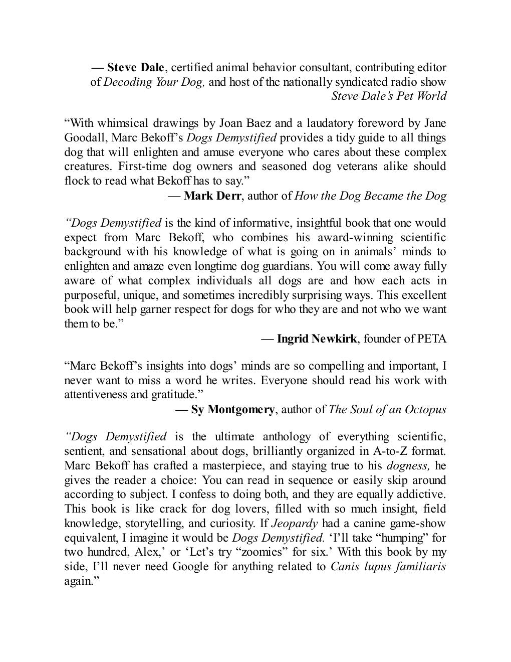 Look Inside sample page 3 - Dogs Demystified An A To Z Guide To All Things Canine