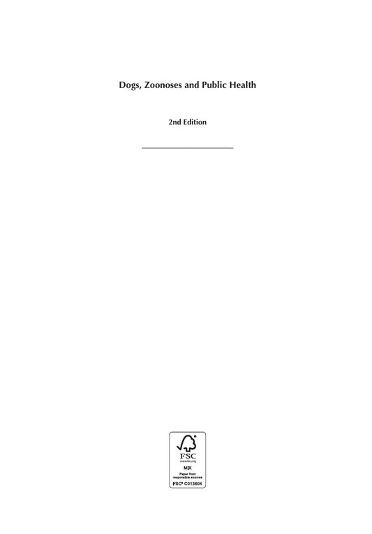 Look Inside sample page 2 - Dogs Zoonoses And Public Health 2Nd Edition