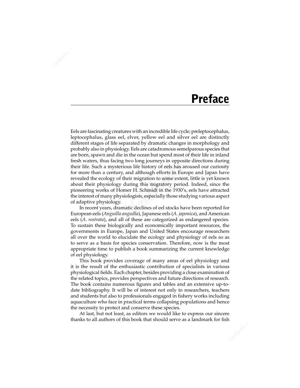 Look Inside page 6 - Eel Physiology