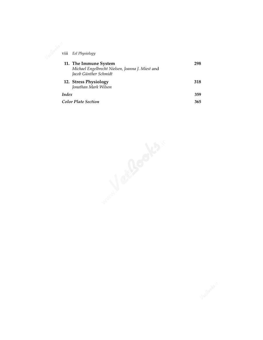 Preview page of Eel Physiology