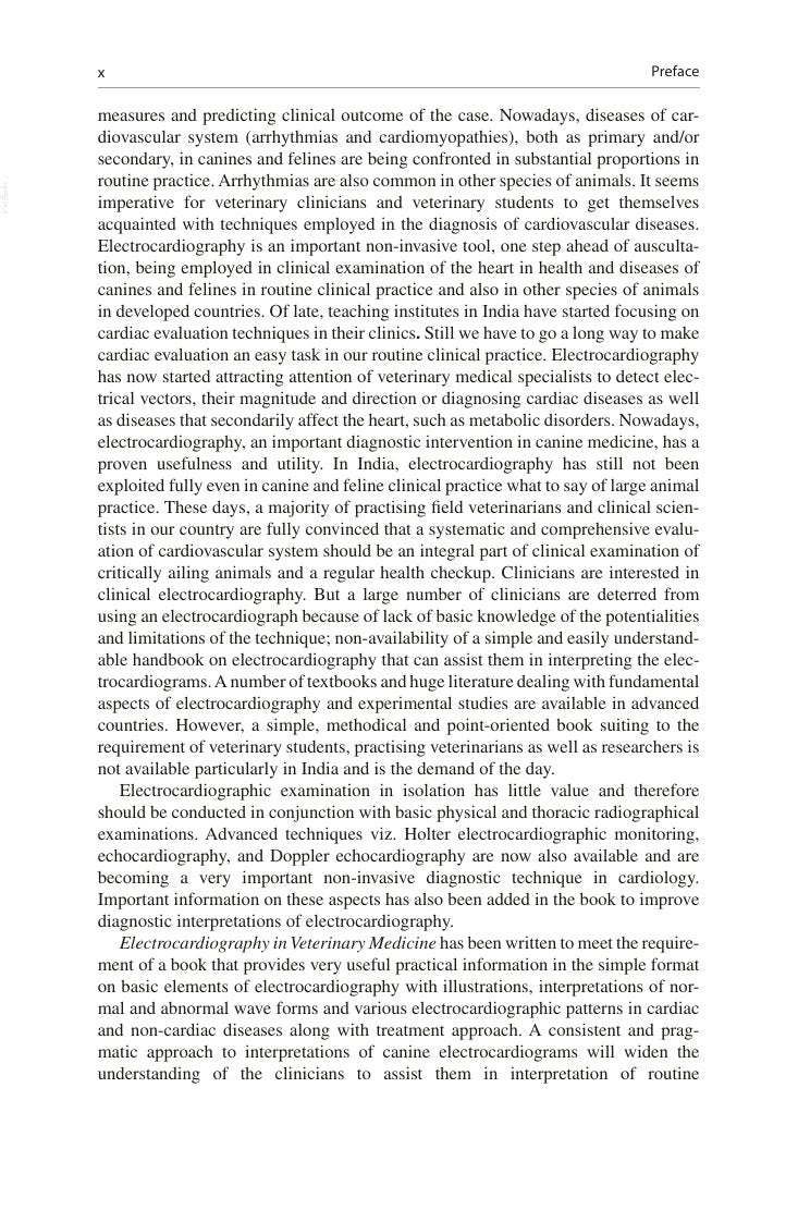 Look Inside page 8 - Electrocardiography In Veterinary Medicine