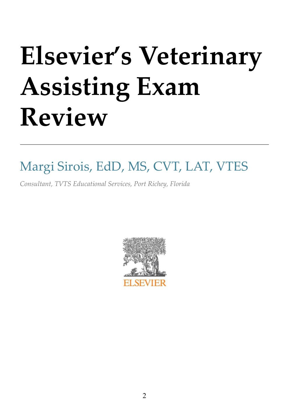 Look Inside sample page 3 - Elsevier’s Veterinary Assisting Exam Review