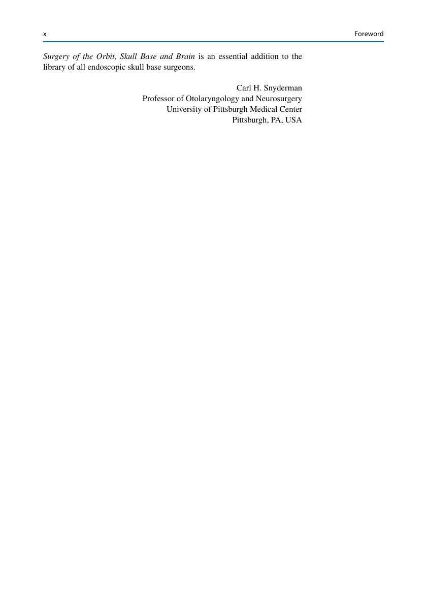 Look Inside page 9 - Endoscopic Transorbital Surgery of the Orbit, Skull Base and Brain