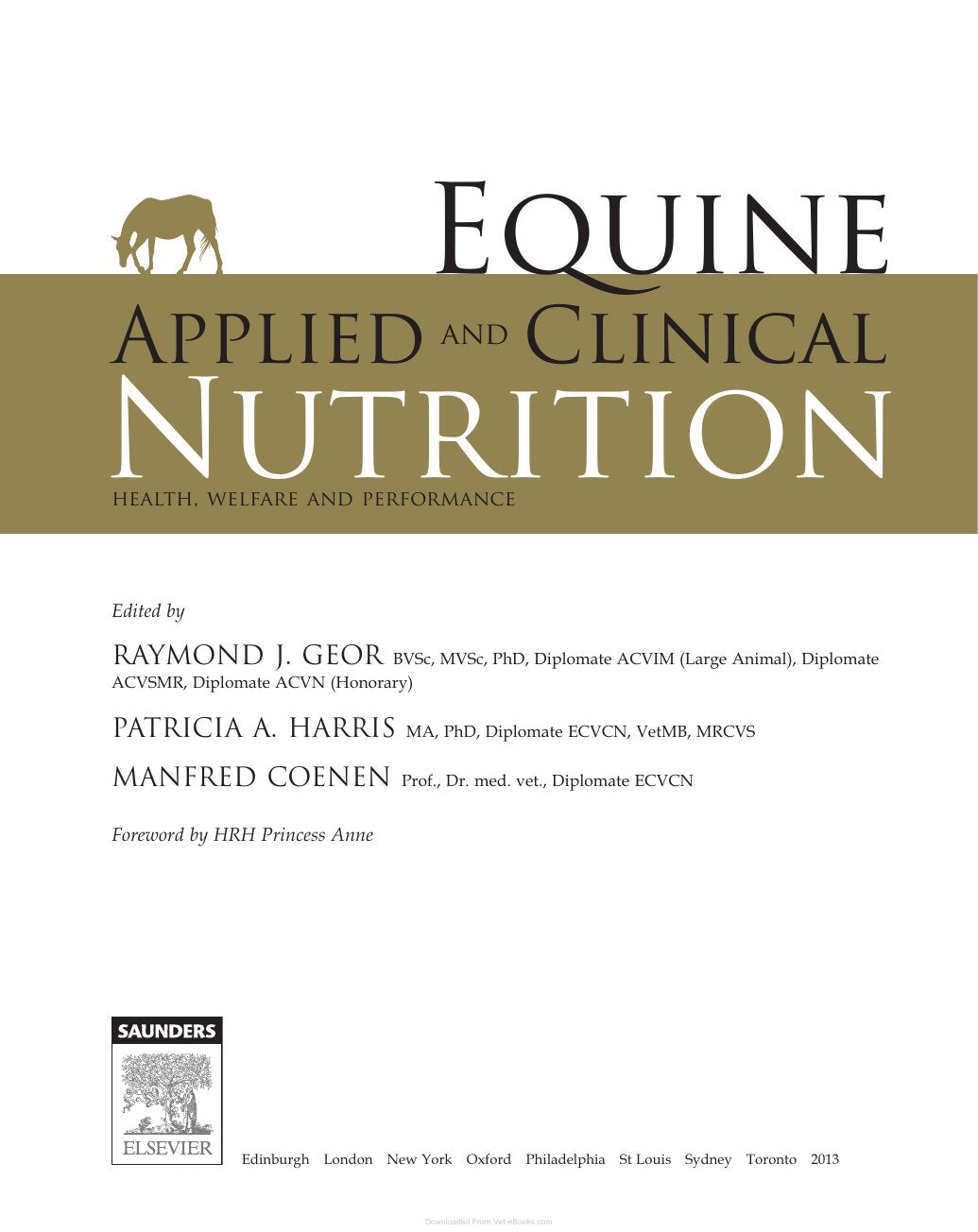 Look Inside page 3 - Equine Applied And Clinical Nutrition