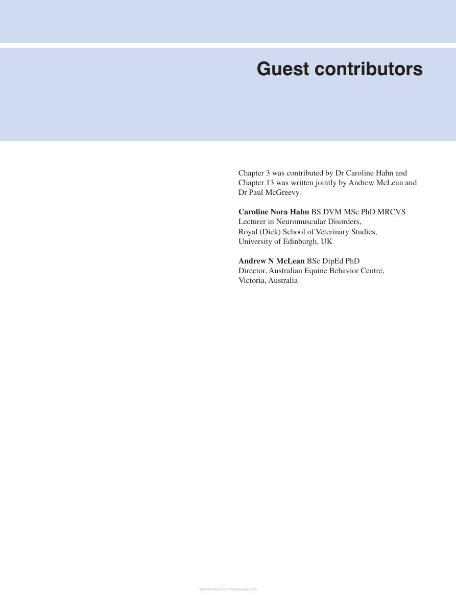 Look Inside page 8 - Equine Behavior A Guide For Veterinarians And Equine Scientists 2Nd Edition