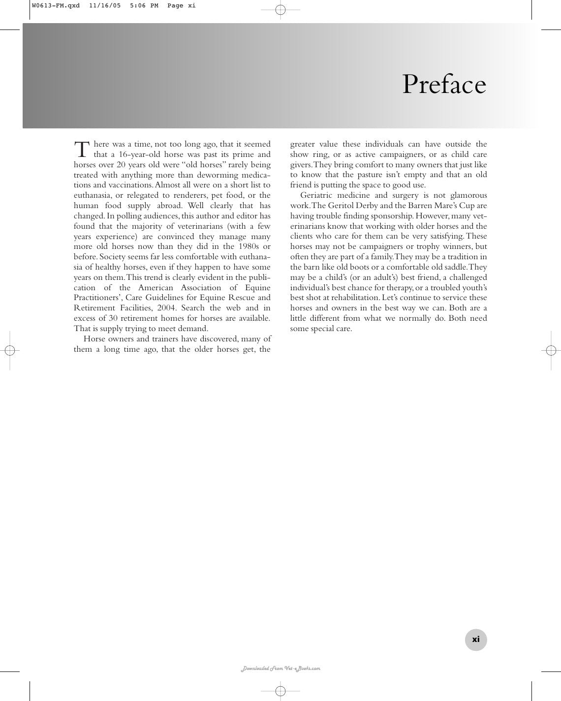 Look Inside page 7 - Equine Geriatric Medicine And Surgery