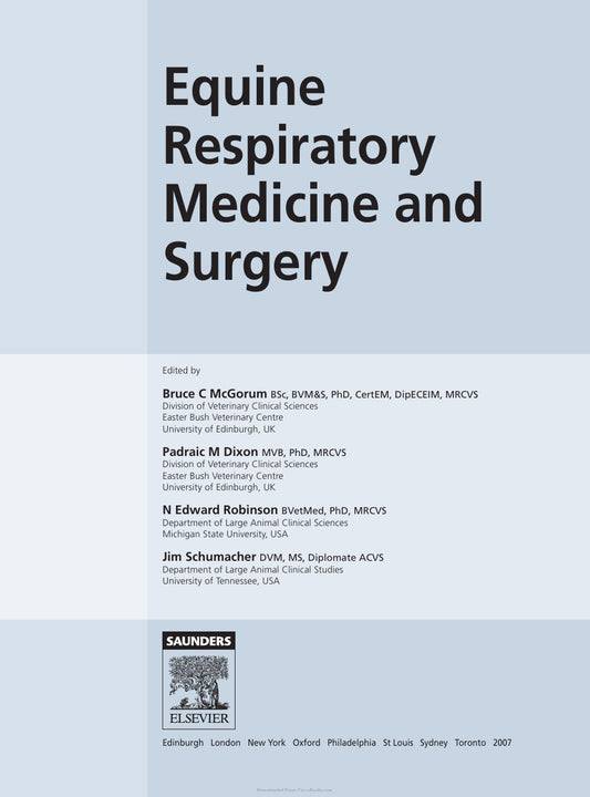 Look Inside page 2 - Equine Respiratory Medicine And Surgery
