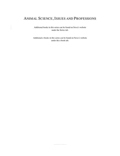 Look Inside sample page 3 - Equine Tendon In Health And Disease