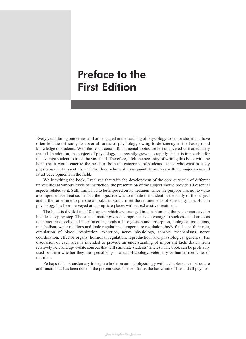 Look Inside page 8 - Essentials Of Animal Physiology 4Th Edition