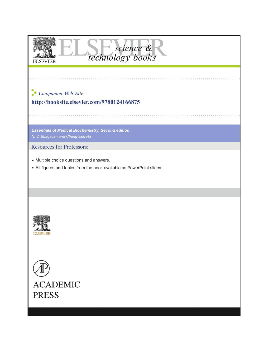 Look Inside sample page 3 - Essentials Of Medical Biochemistry With Clinical Cases 2Nd Edition