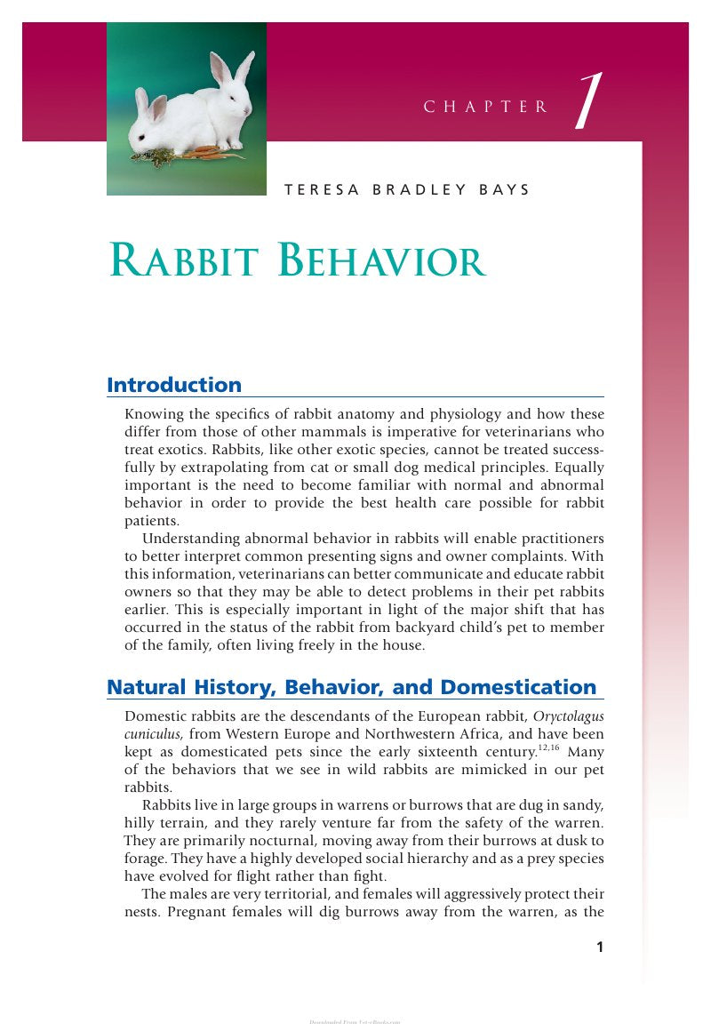 Look Inside page 10 - Exotic Pet Behavior Birds Reptiles And Small Mammals 1St Edition