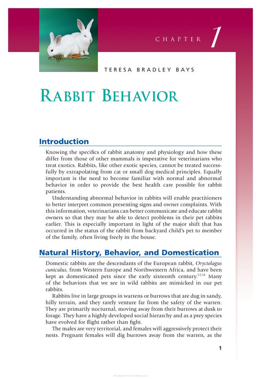 Look Inside page 10 - Exotic Pet Behavior Birds Reptiles And Small Mammals 1St Edition