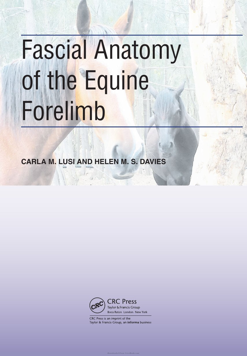 Look Inside page 4 - Fascial Anatomy Of The Equine Forelimb