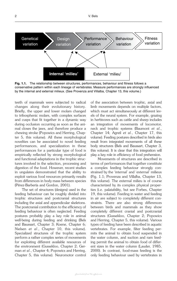Look Inside page 10 - Feeding In Domestic Vertebrates From Structure To Behaviour