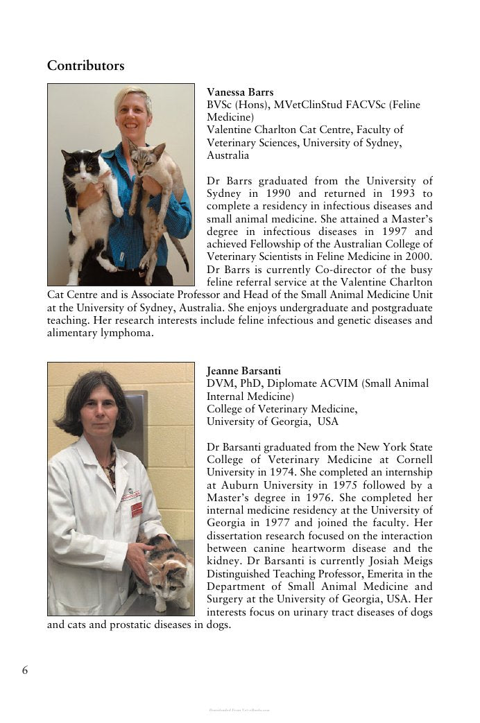 Look Inside page 7 - Feline Infectious Diseases Self Assessment Color Review