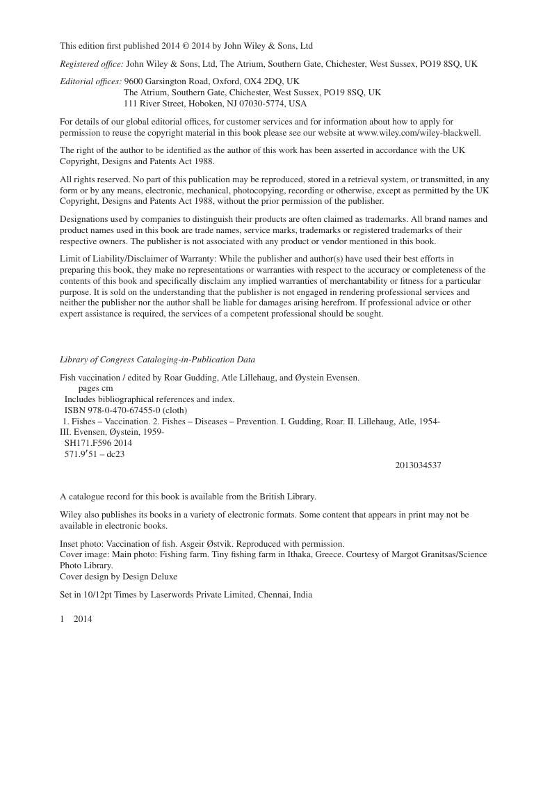 Look Inside page 6 - Fish Vaccination