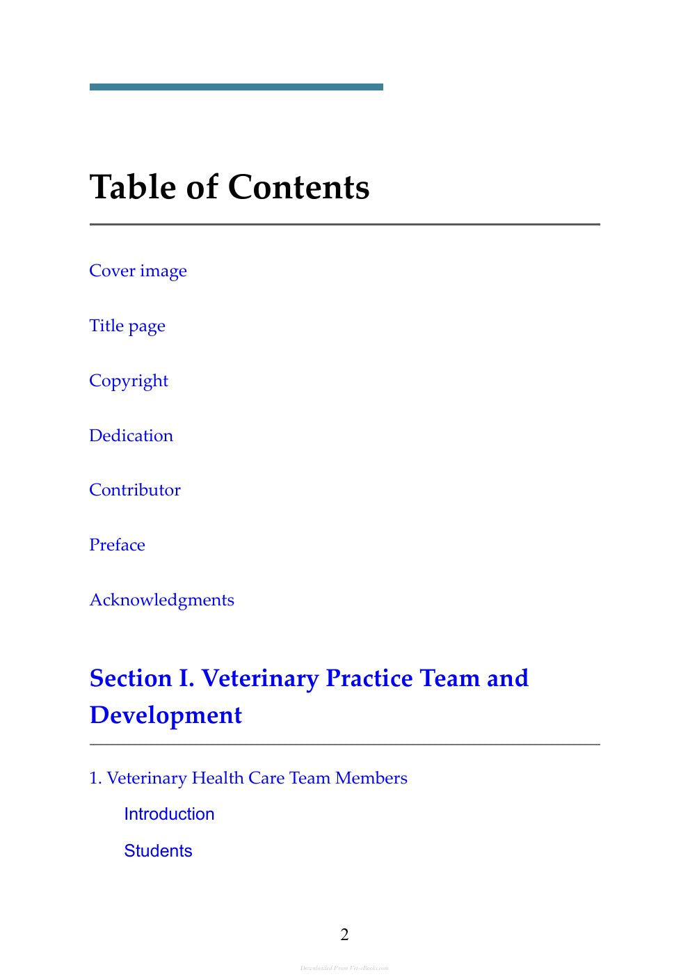 Look Inside sample page 3 - Front Office Management For The Veterinary Team 3Rd Edition