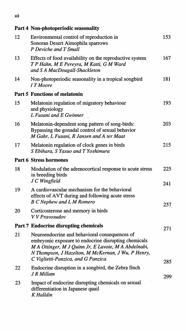 Look Inside page 7 - Functional Avian Endocrinology