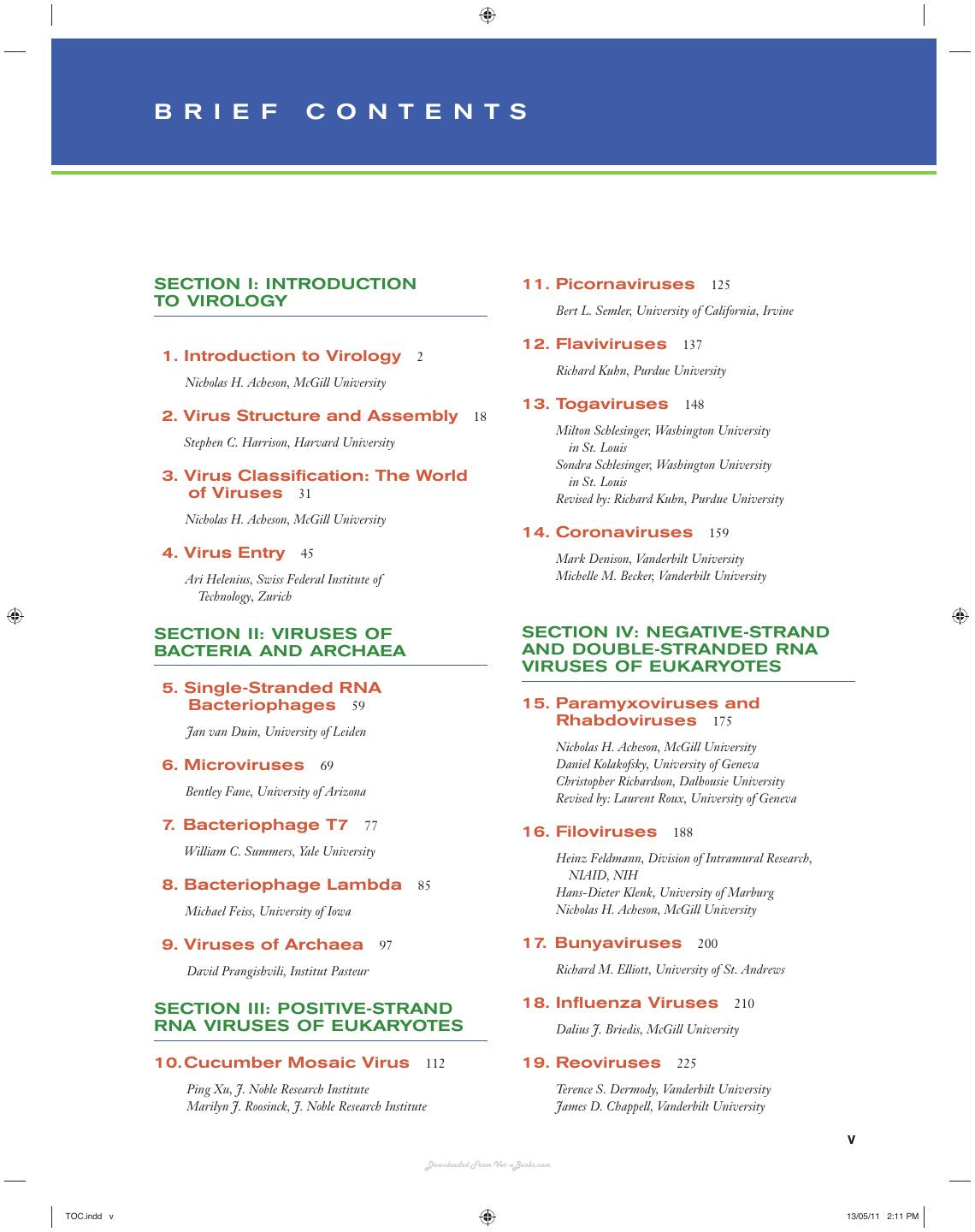 Look Inside page 5 - Fundamentals Of Molecular Virology 2Nd Edition