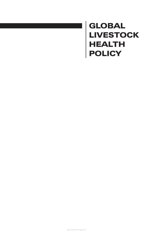 Look Inside sample page 2 - Global Livestock Health Policy