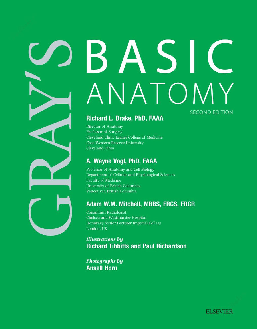 Preview page of Gray's Basic Anatomy 2nd Edition