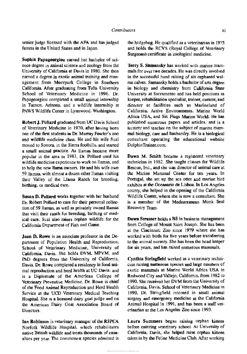 Look Inside page 9 - Hand Rearing Wild And Domestic Mammals