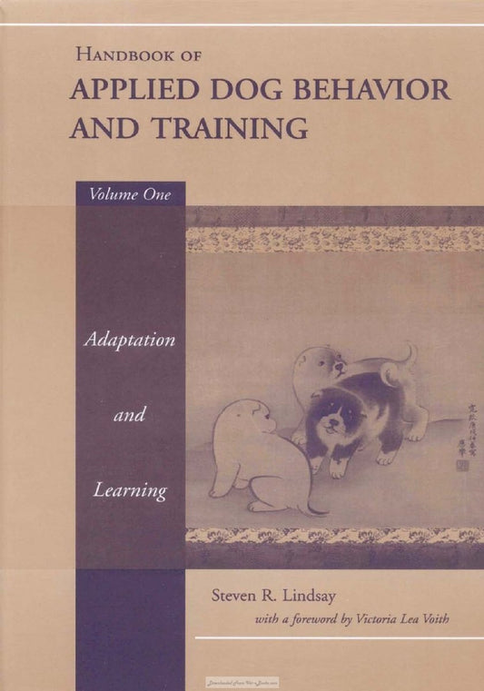 Look Inside page 2 - Handbook Of Applied Dog Behavior And Training Volume 1 3