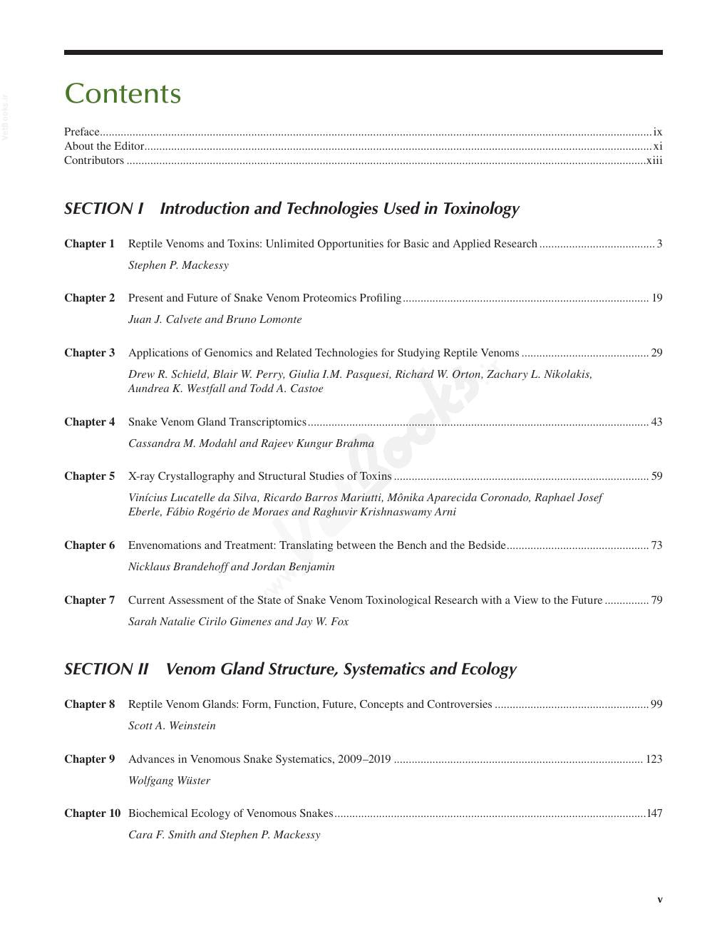 Look Inside page 6 - Handbook of Venoms and Toxins of Reptiles 2nd Edition