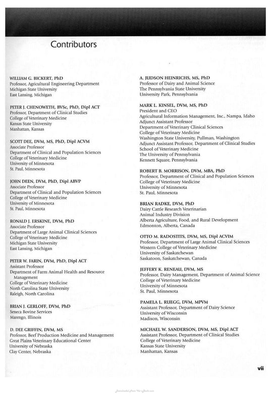 Look Inside page 6 - Herd Health Food Animal Production Medicine 3Rd Edition